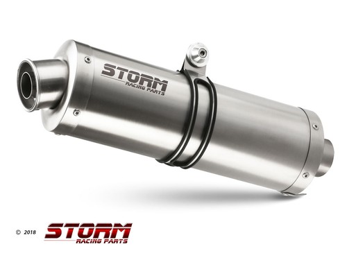 Storm oval auspuff passend - storm,